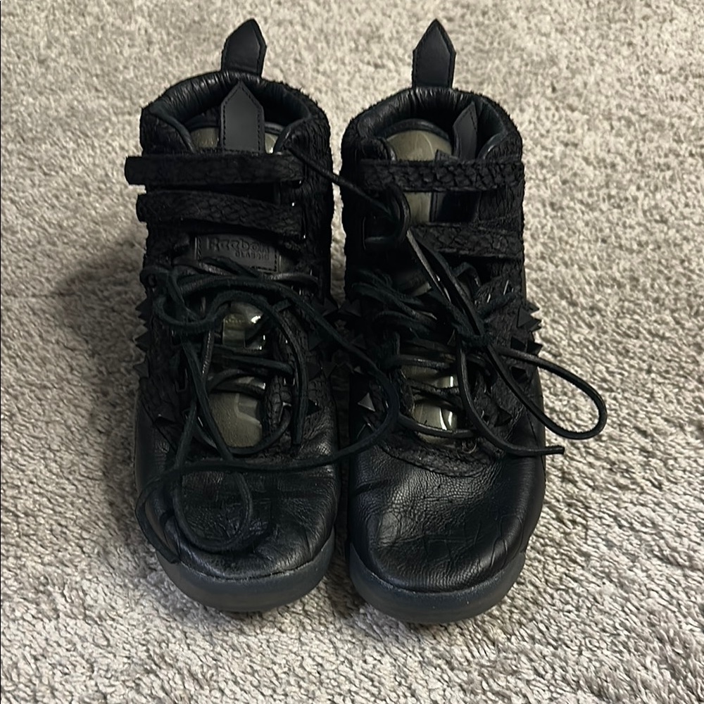Black Reebok 5411 Patrick Mohr collaboration